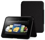 Amazon Kindle Fire HD 7″ Standing Leather Case, Onyx Black (will only fit Kindle Fire HD 7″)