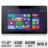 Acer Iconia W700-6691 11.6-Inch 64 GB Tablet (Silver)
